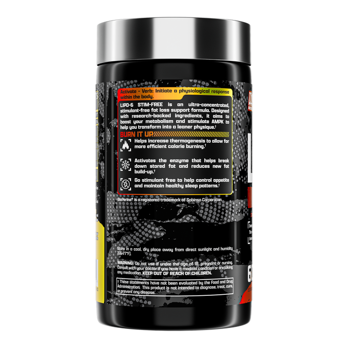 Nutrex - Lipo 6 Stim Free - 60 Cápsulas